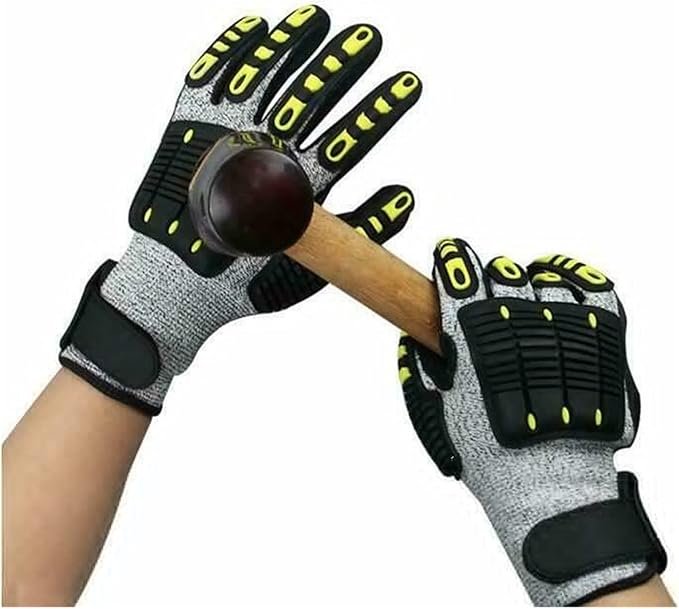 61iTUjhJl-L._AC_SX679_ GUANTE DE TRABAJO RESISTENTE A IMPACTOS Y CORTE GRIS - Image 3