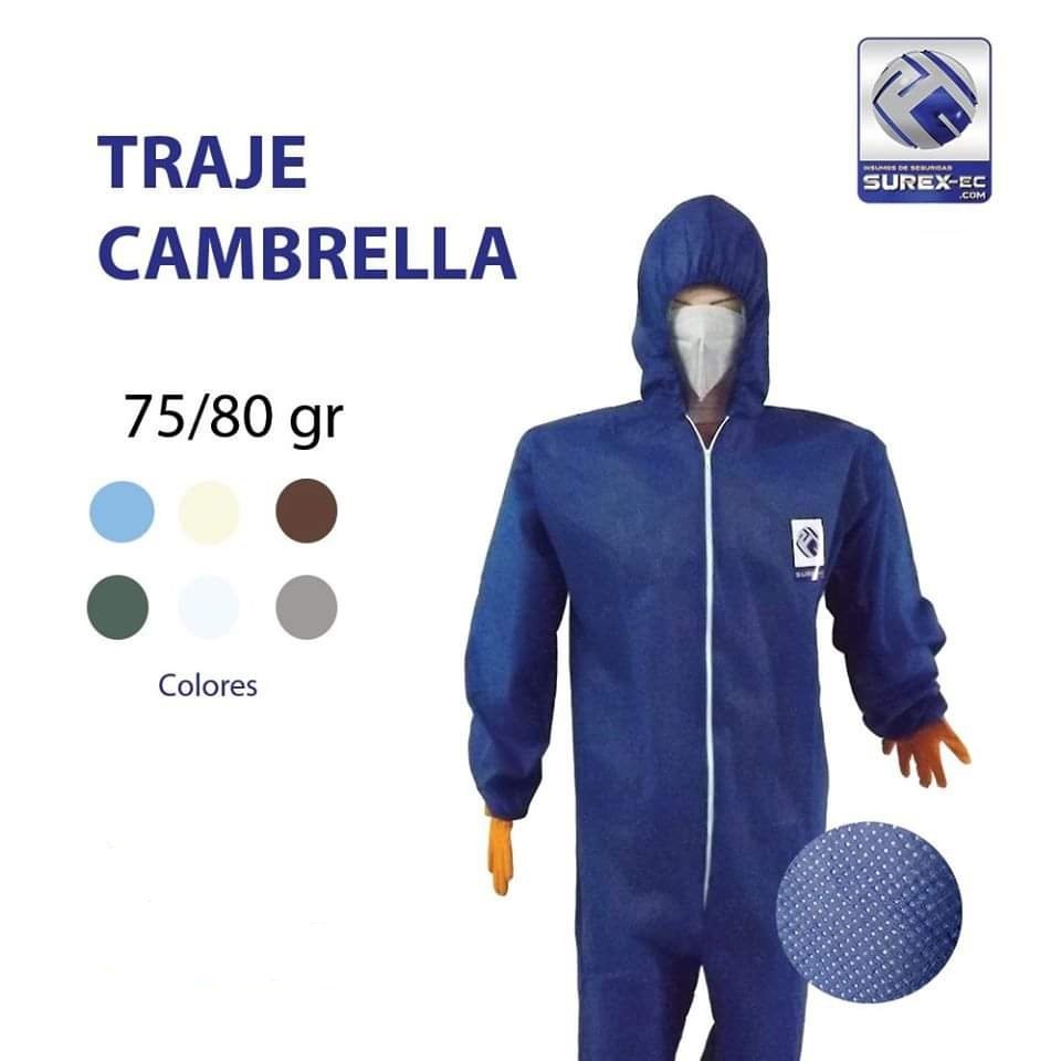 Traje Cambrella 1 TRAJE DESCARTABLE DE CAMBRELLA - Image 1