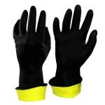 GUANTE DE CAUCHO BICOLOR C-22