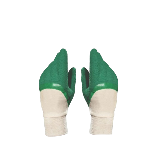 Guante_verde_de_latex_3-removebg-preview GUANTE DE ALGODÓN CON LÁTEX VERDE EN PALMA Y MEDIO DORSO - Image 3
