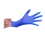 GUANTES DE NITRILO AZUL 5.5 MICRAS - Image 3