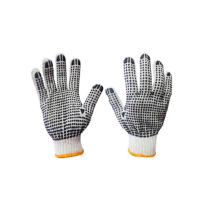 Guantes tejidos con puntos de PVC Master