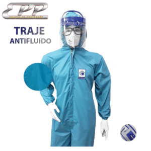 Traje de Bioseguridad Antifluido Reutilizable