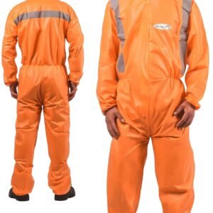 Overol de bioseguridad naranja