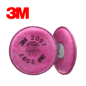 Filtro para Partículas 3M™ P100, 2097 para Ozono y Vapores Orgánicos