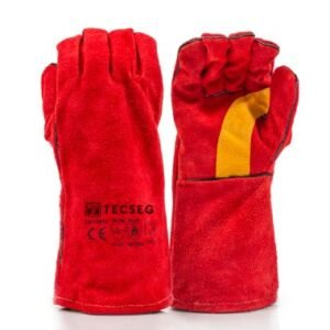 Guantes de cuero para soldador TECSEG GS400