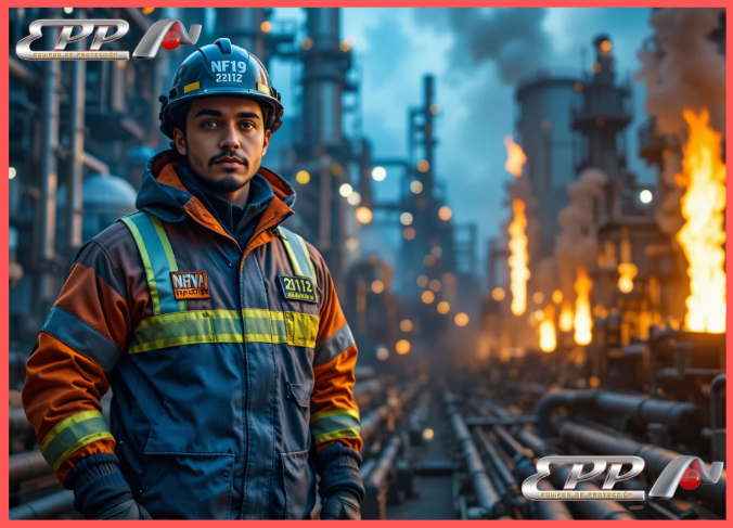 ropa antiflama norma NFPA para riesgos