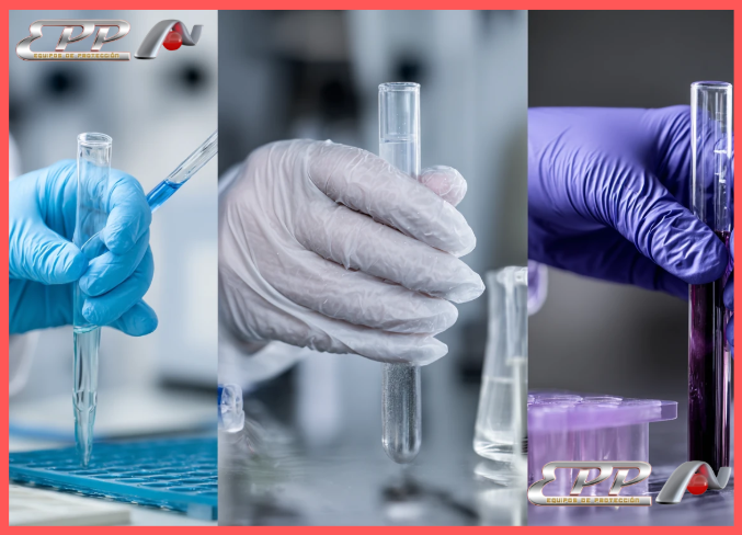 guantes de látex vs vinilo vs nitrilo