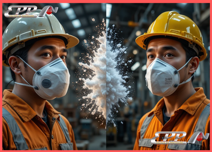 respiradores desechables N95