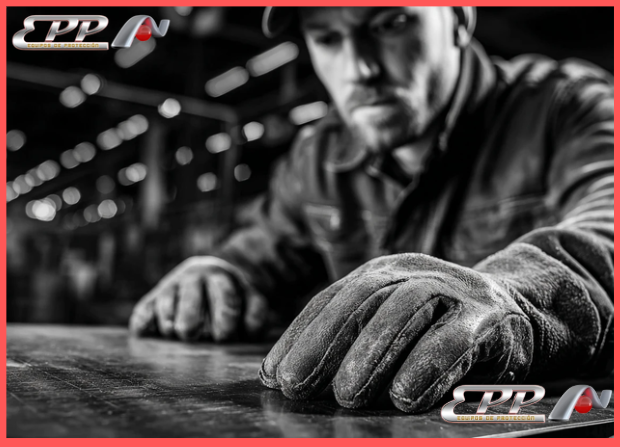  guantes para manejo de vidrio y metales